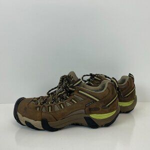 Keen Alamosa Waterproof Hiking Shoes Womnes Size 7 Brown Leather